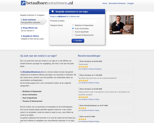 BetaalbareNotarissen.nl Logo