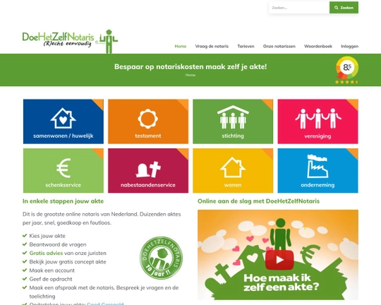 DoeHetZelfNotaris Logo