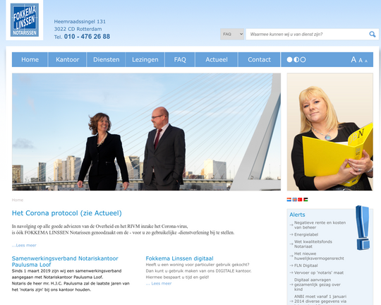 Fokkema Linssen Notarissen Logo