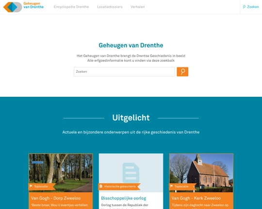 Geheugen van Drenthe Logo