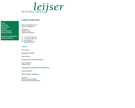Leijser Notariaat Logo