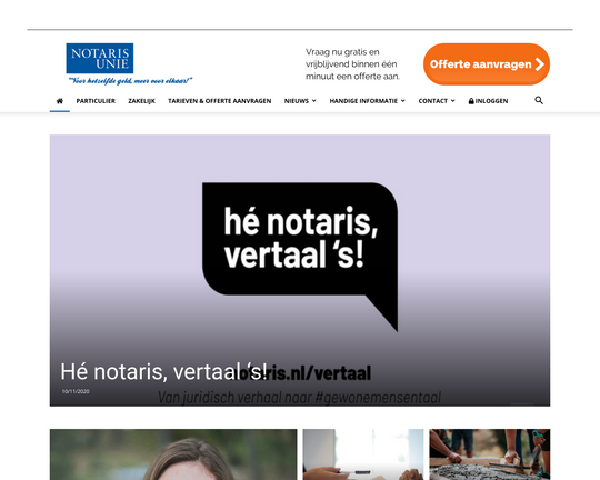Notaris Unie Logo