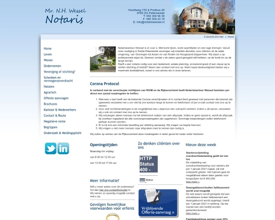 Notaris Wessel Logo