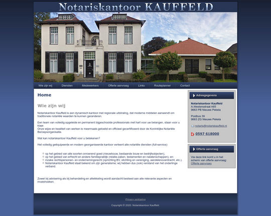 Notariskantoor Kauffeld Logo