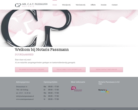 Notariskantoor Passmann Logo