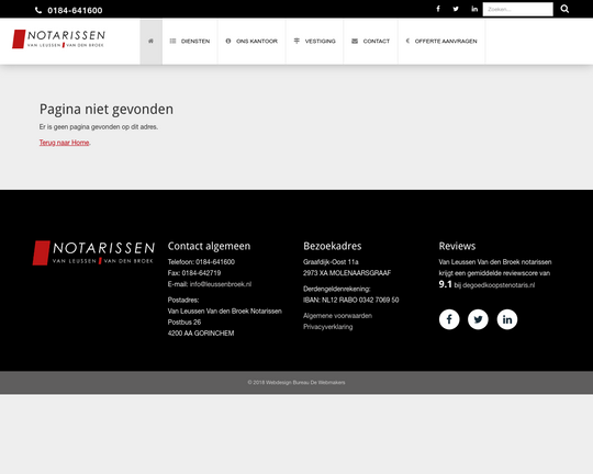 Van Leussen Van den Broek Notarissen Logo